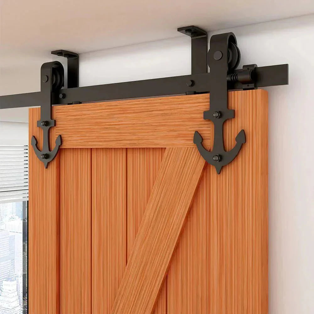 Anchor Ceiling Mount Barn Door Hardware