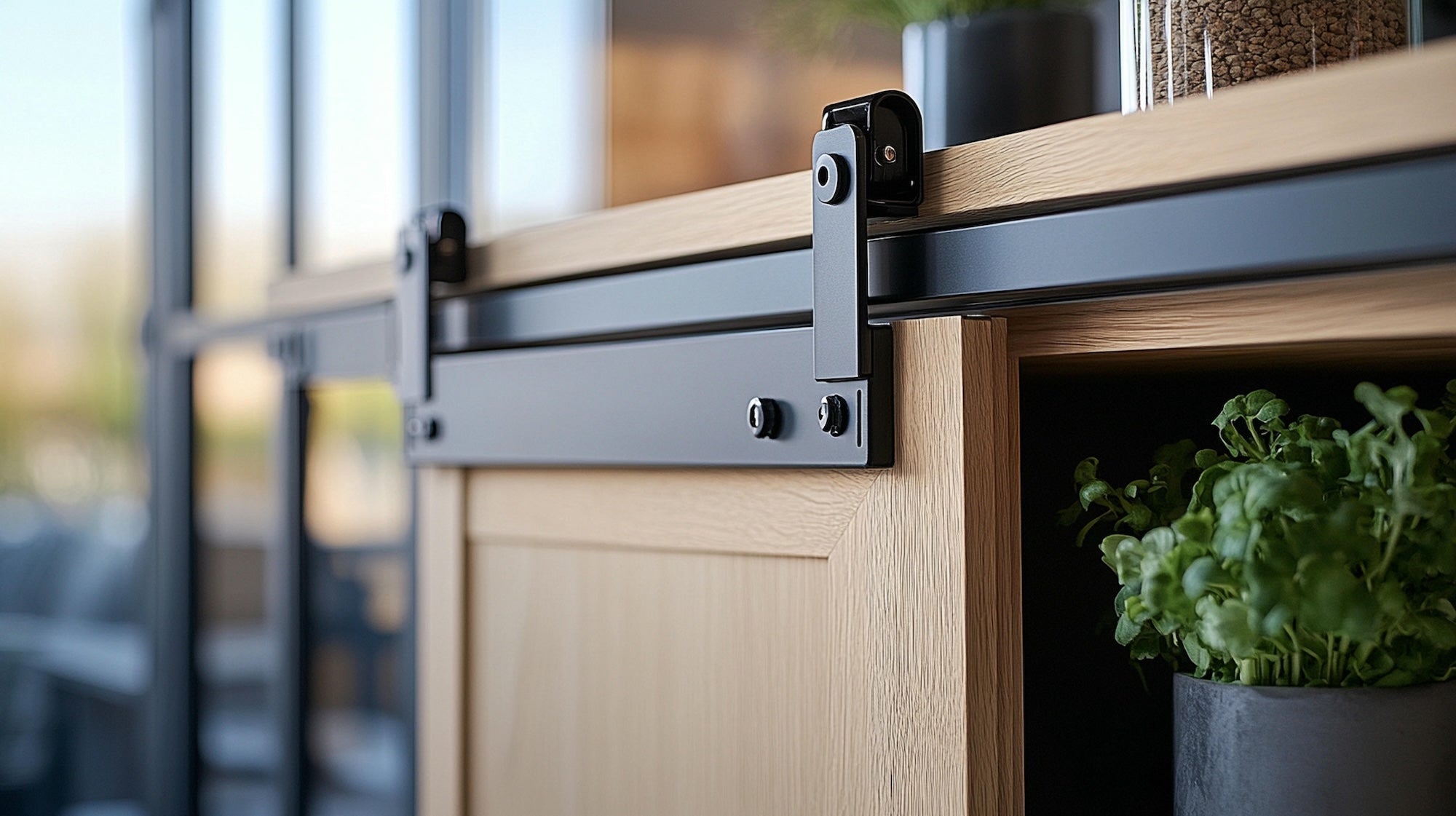 Cabinet Barn Door