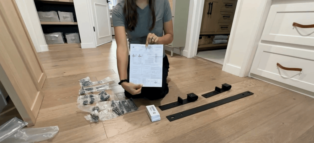 Unboxing Barn Door Track System