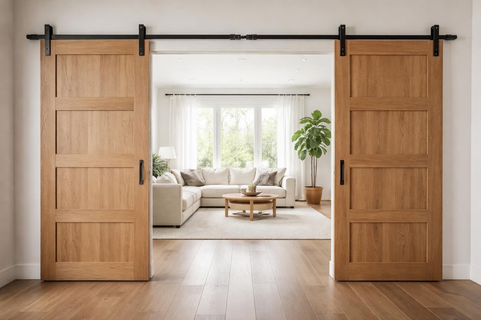 Double Sliding Wood Doors: Design & Installation Guide