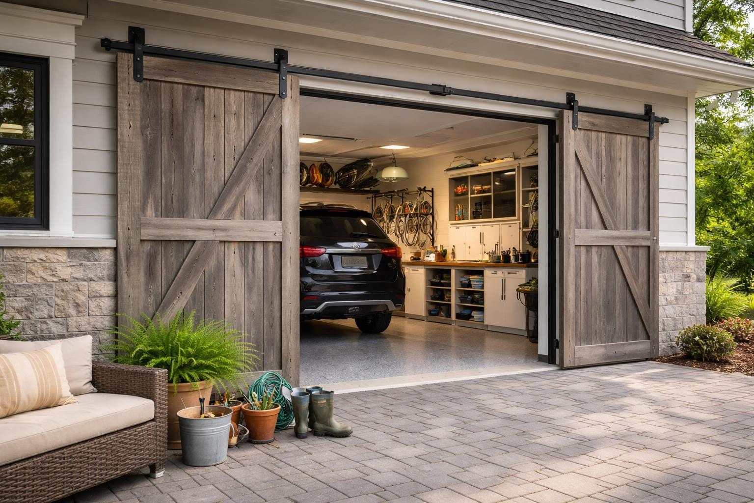 Garage Sliding Barn Doors: Complete Guide & Hardware Tips