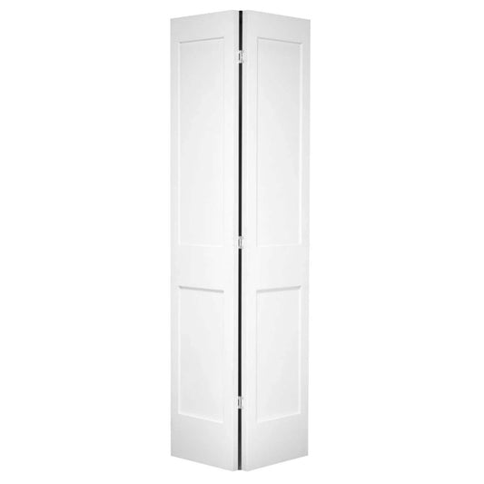 White 2 panel barn door