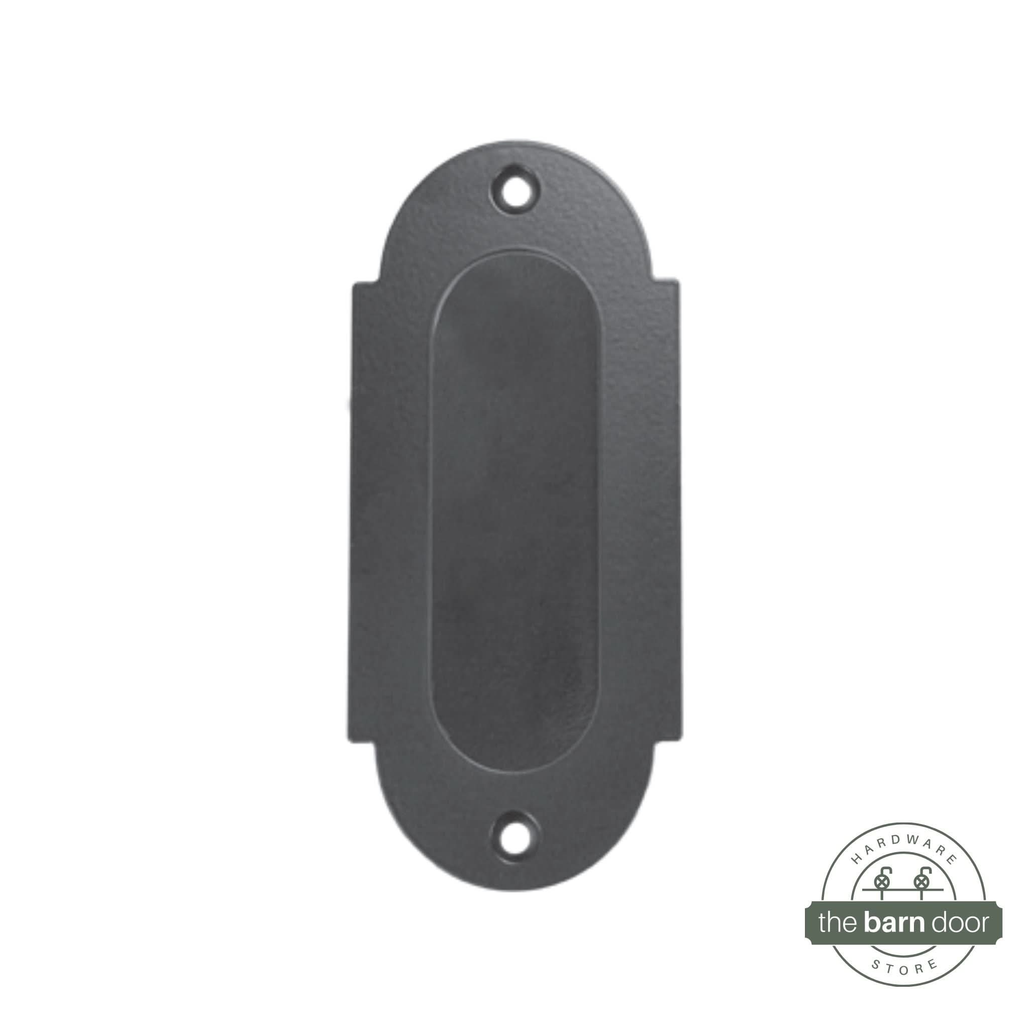 Barn Door Full Radius Winged Flush Pull