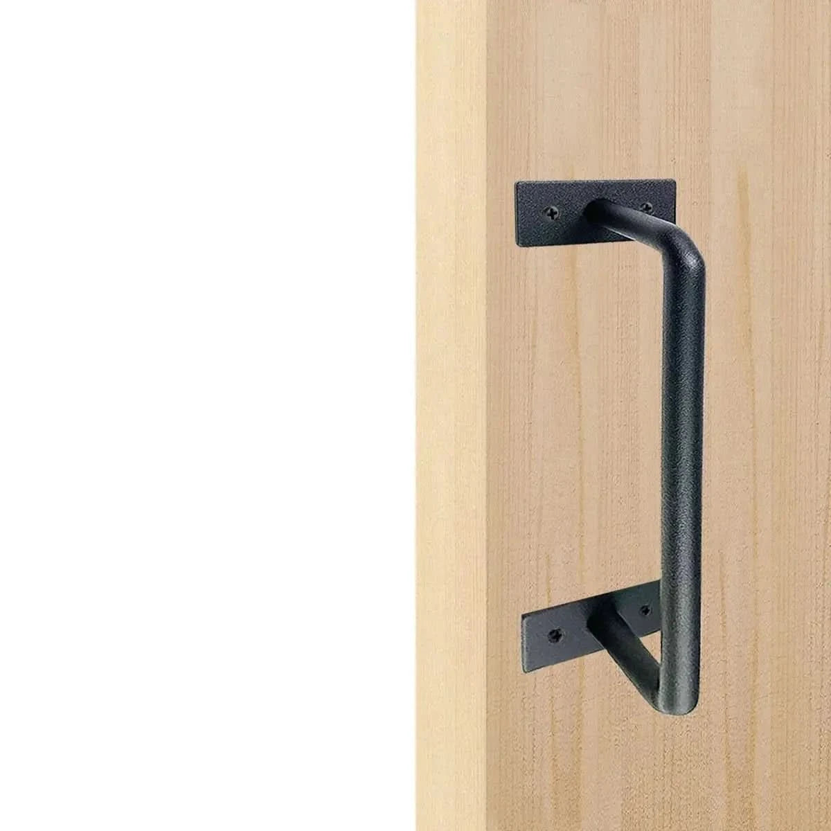 8" Modern Steel Barn Door Handle