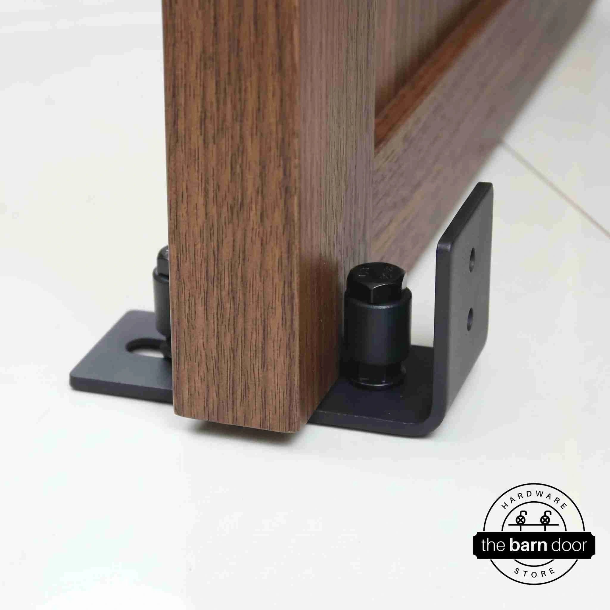 Black Wall Mount Floor Guide