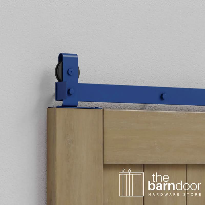 Blue Ribbon J Top Mount Bifold Barn Door Hardware