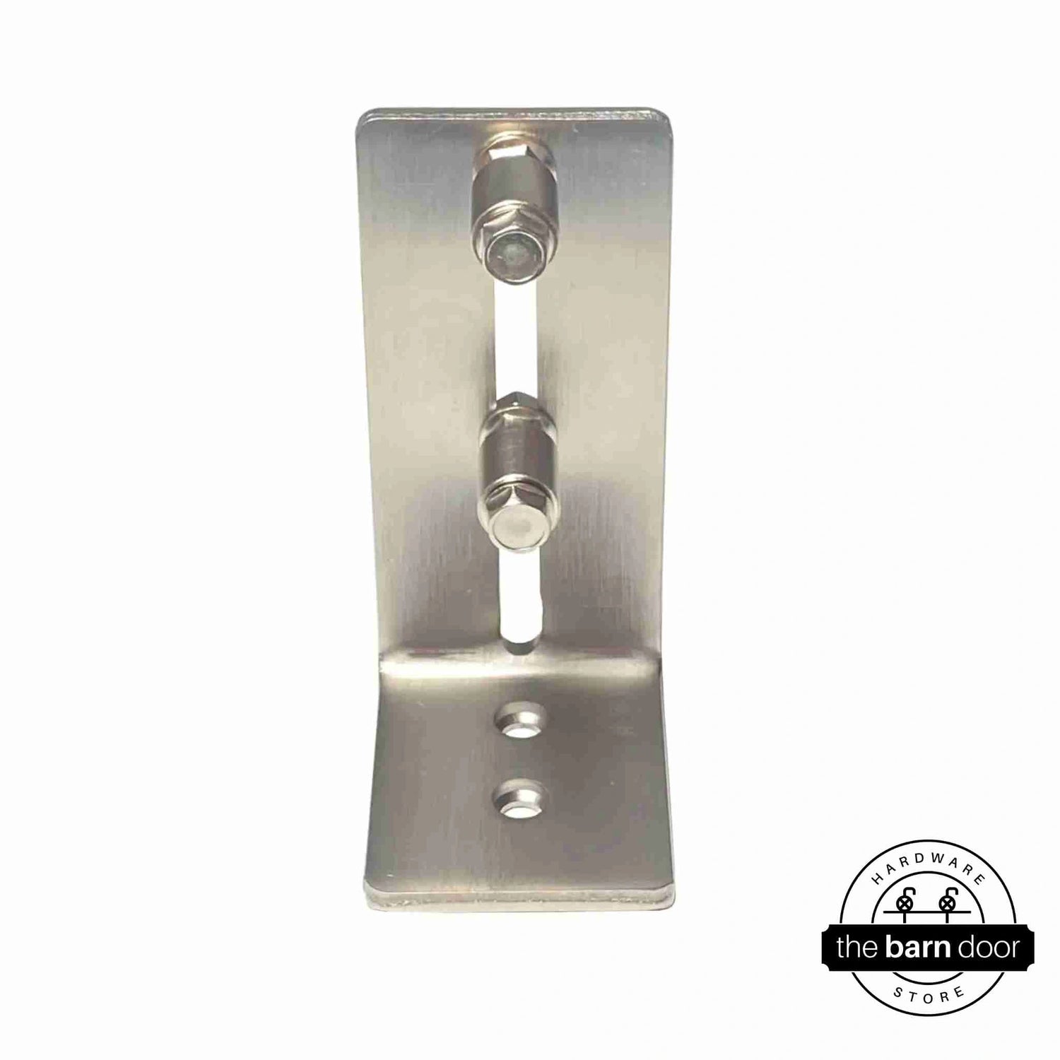 Brushed Nickel Wall Mount Floor Guide