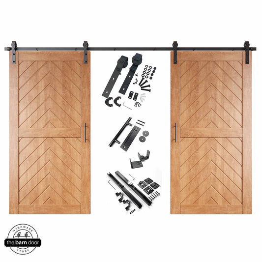 Early American Fishbone Double Barn Door Kit