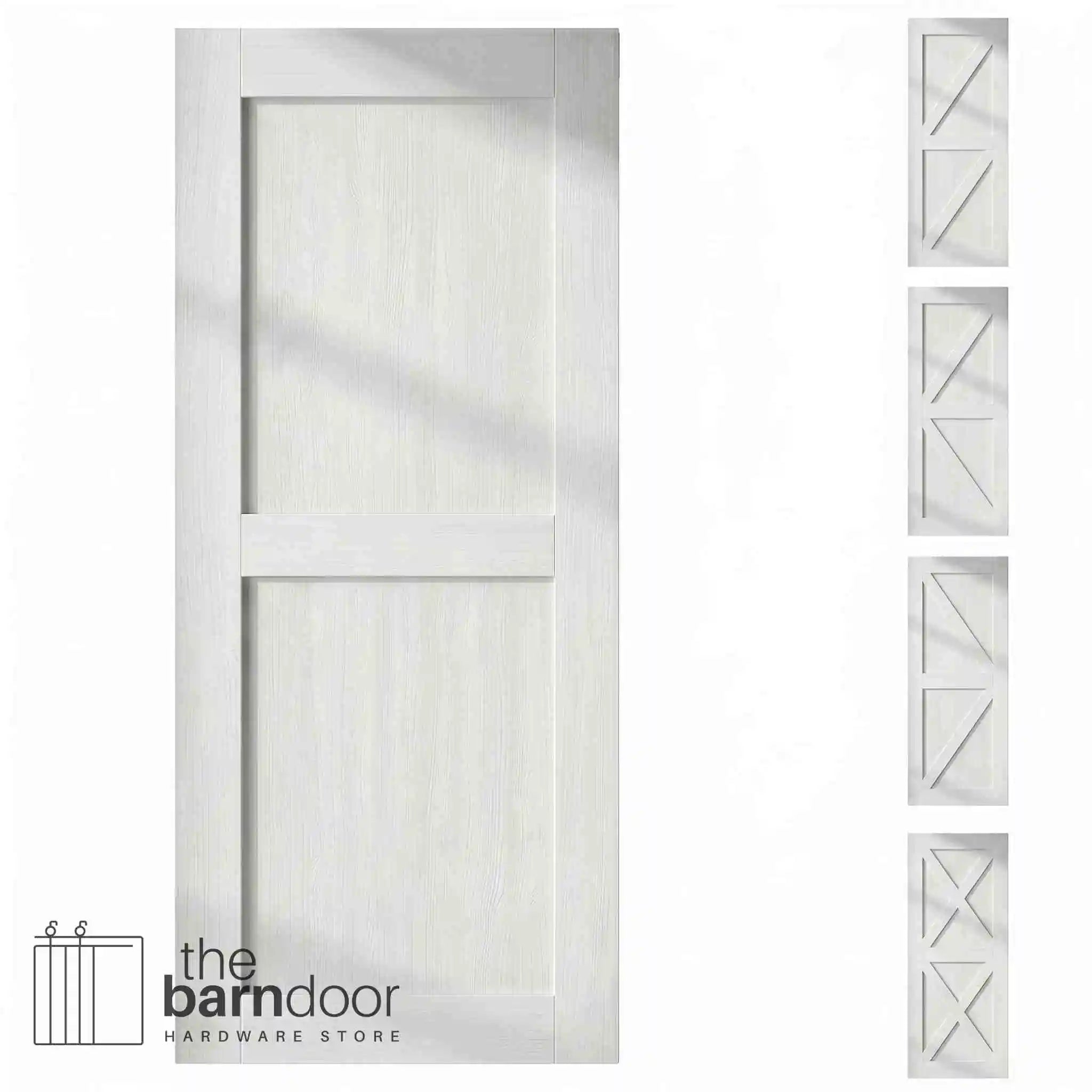 White Barn Door