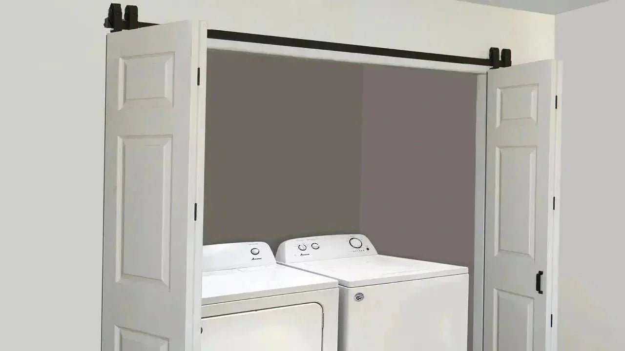 Bifold Barn Door Hardware for Laundry
