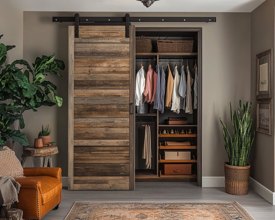 Barn Door Closet