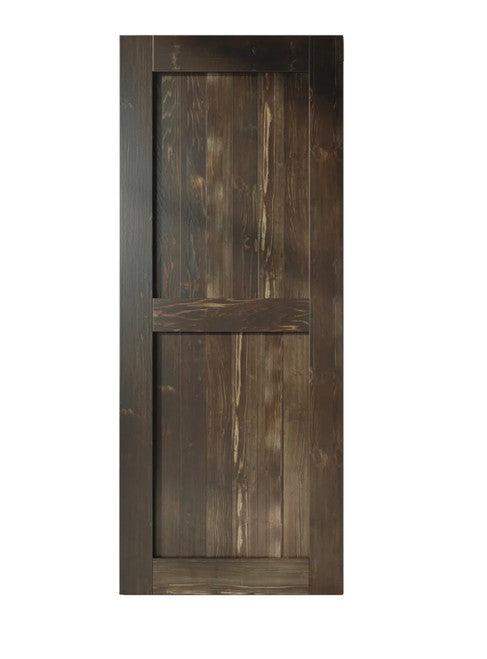 Dark Walnut Stain Barn Door