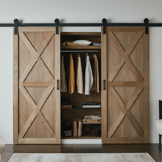 Barn Doors for a Closet