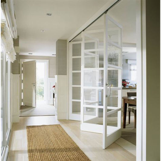 Glass Bifold Barn Door