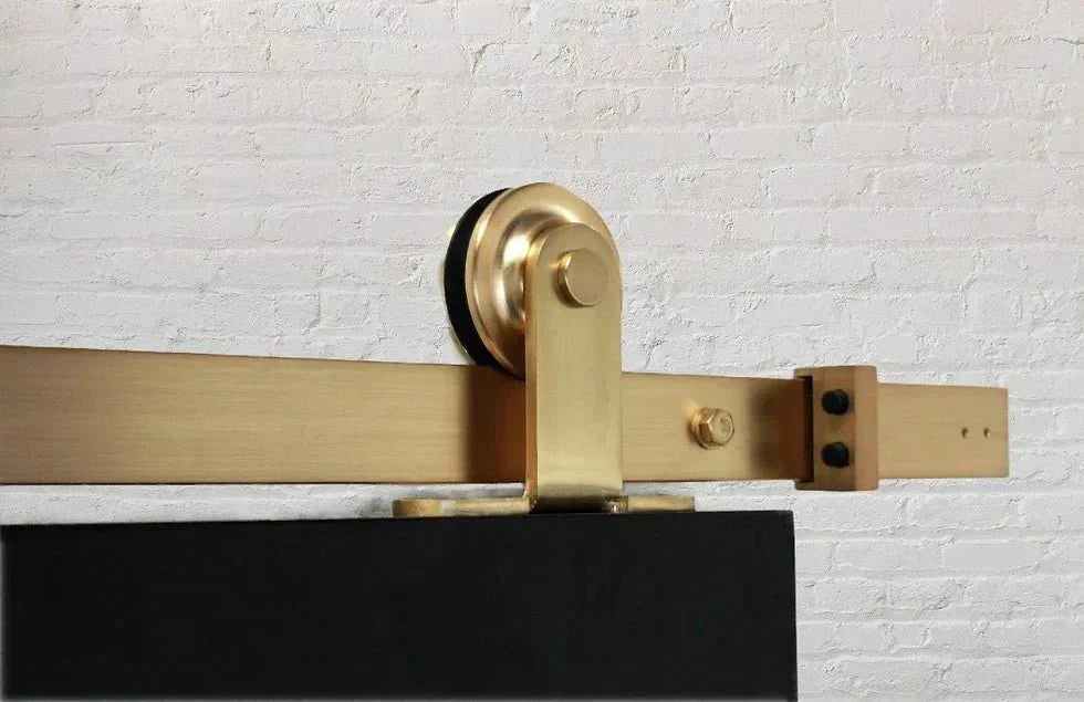 Gold Heavy Duty Barn Door Hardware