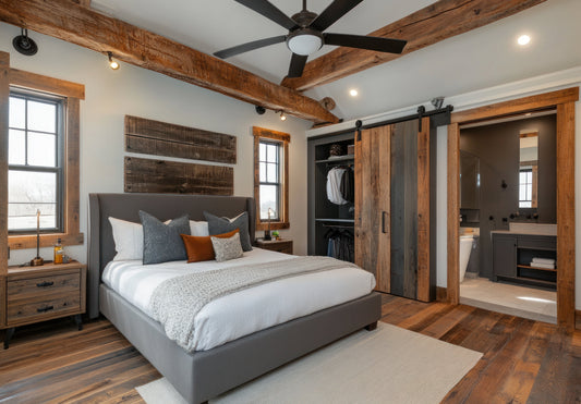 Leveraging Barn Door Hardware for Bathrooms