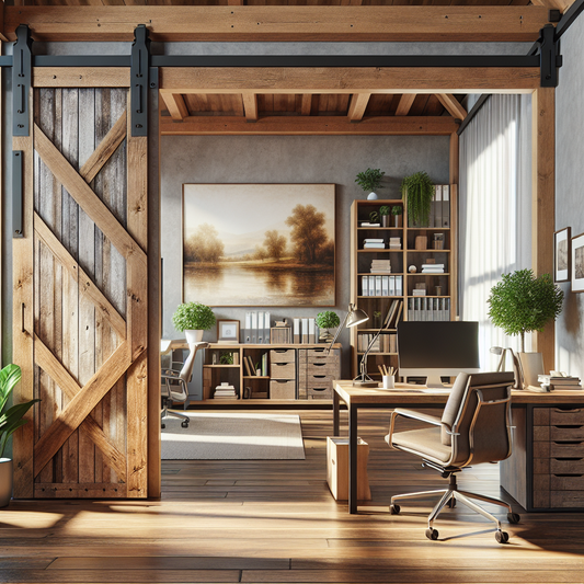 Office Barn Door