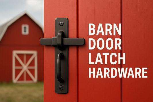 Barn Door Latch Hardware Guide: Secure Your Space in 2026