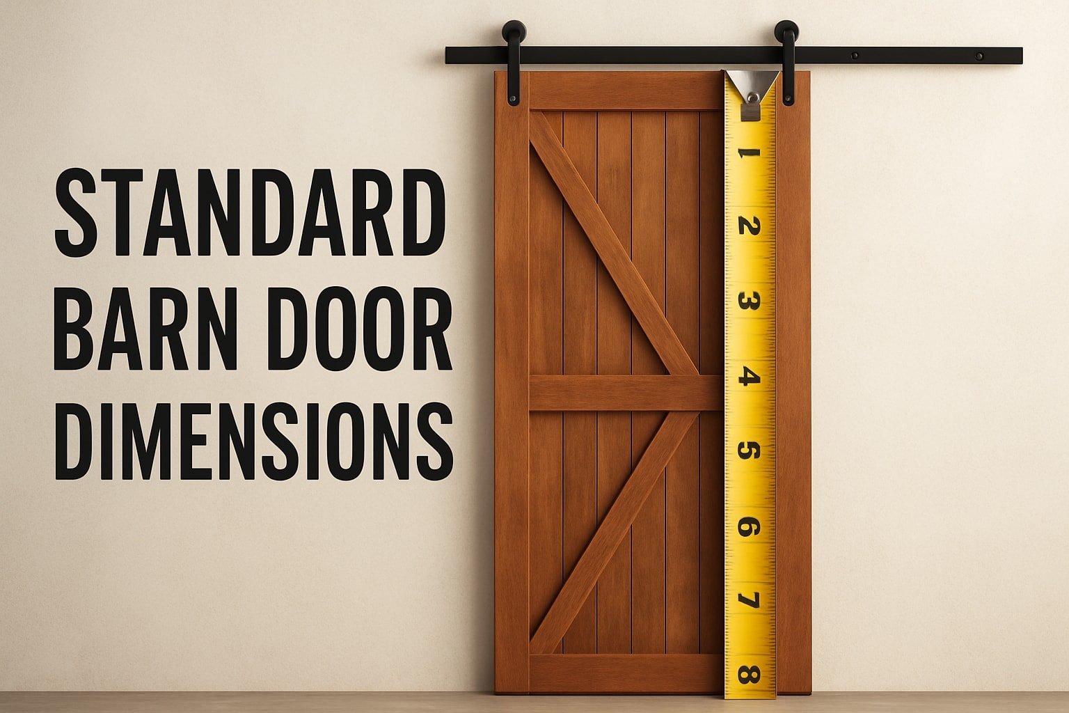Standard Barn Door Dimensions Guide: Your 2026 Handbook