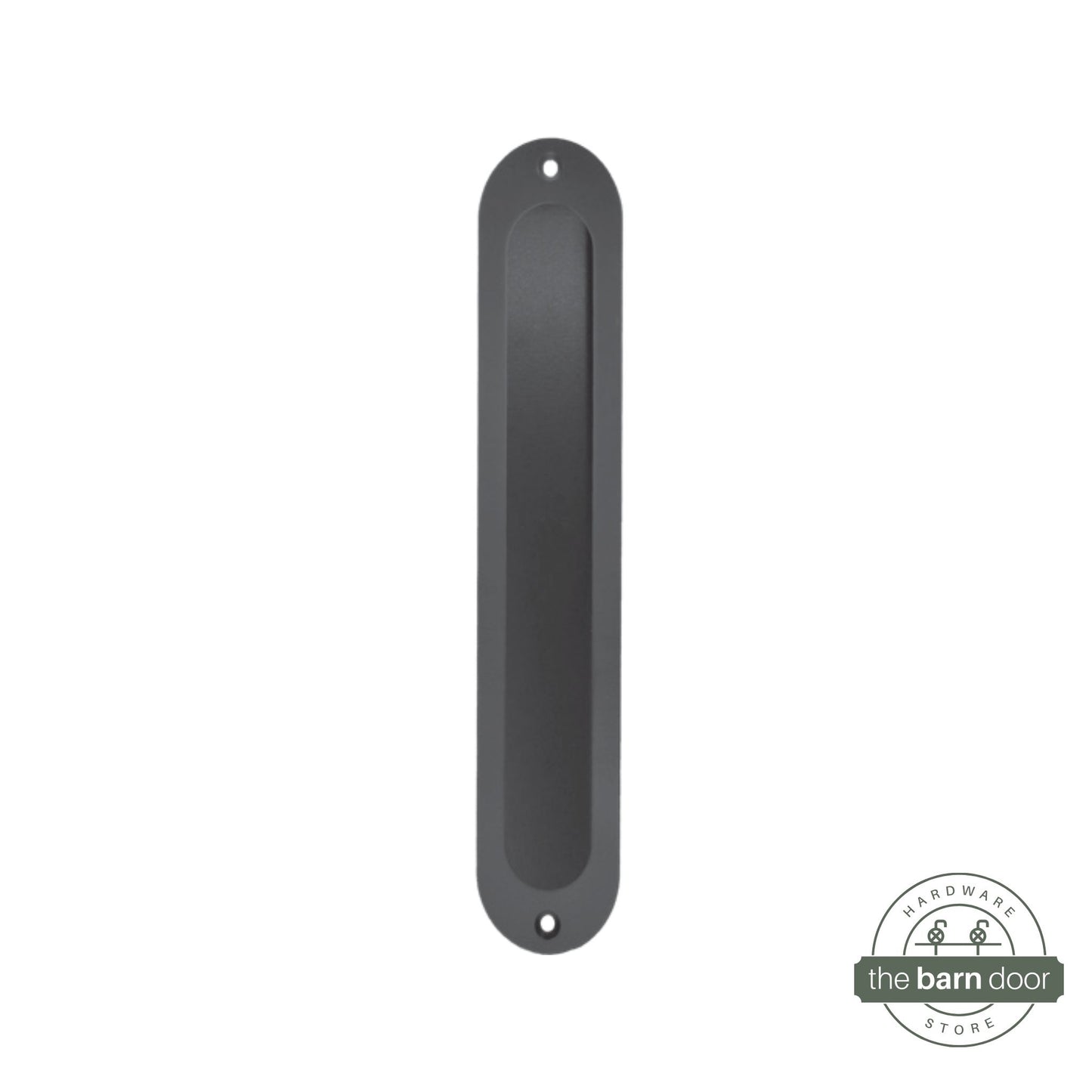 12 Inch Full Radius Flush Pull for Barn Door by TBDHS