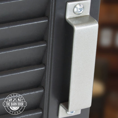 Silver Barn Door Pull Handle