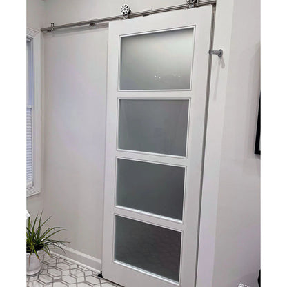 Four Panel Glass Door