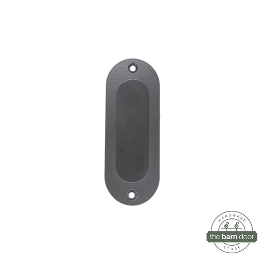 6 Inch Full Radius Flush Pull for Barn Door