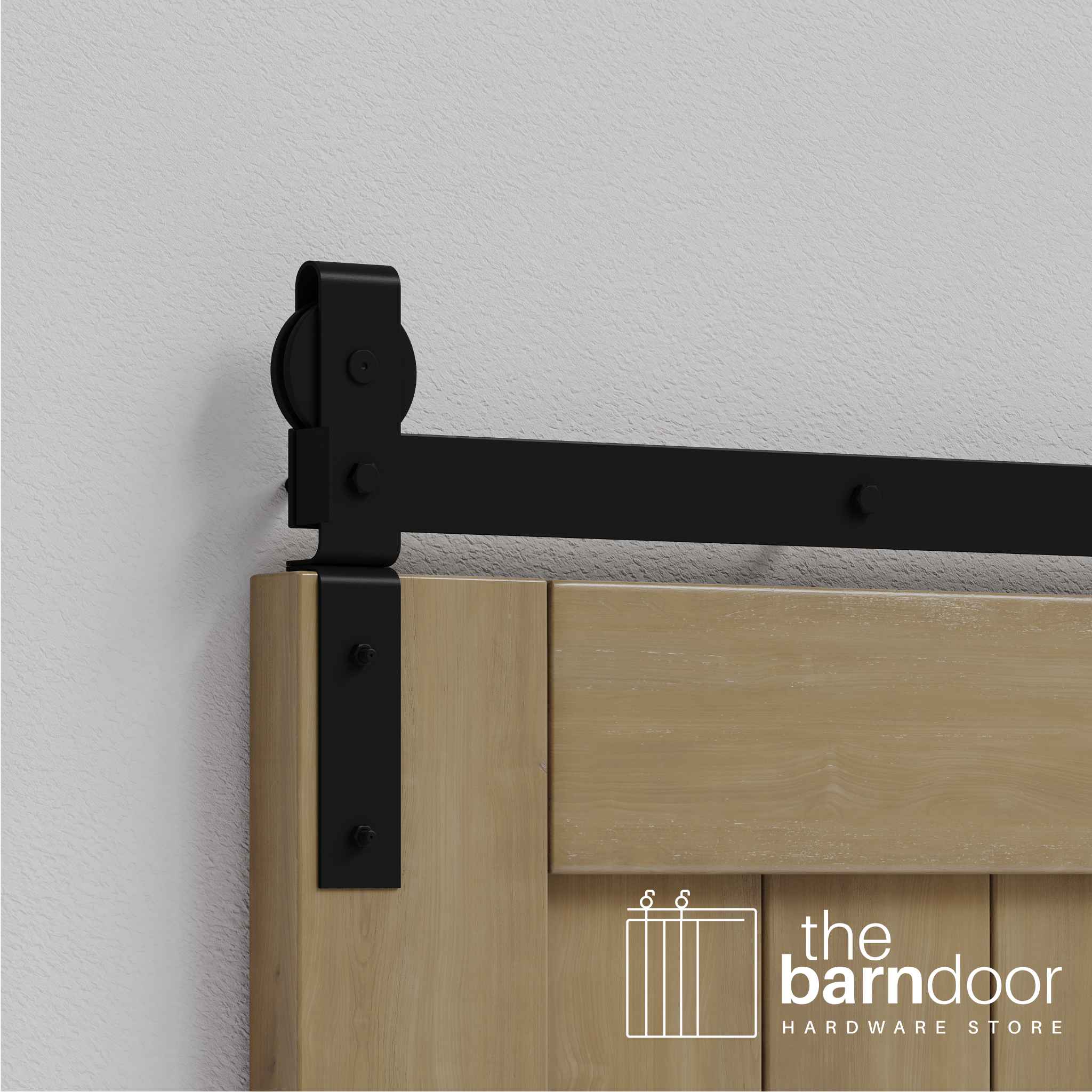 Black J Strap Bifold Hardware Kit