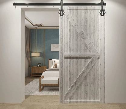 Flame Barn Door Hardware