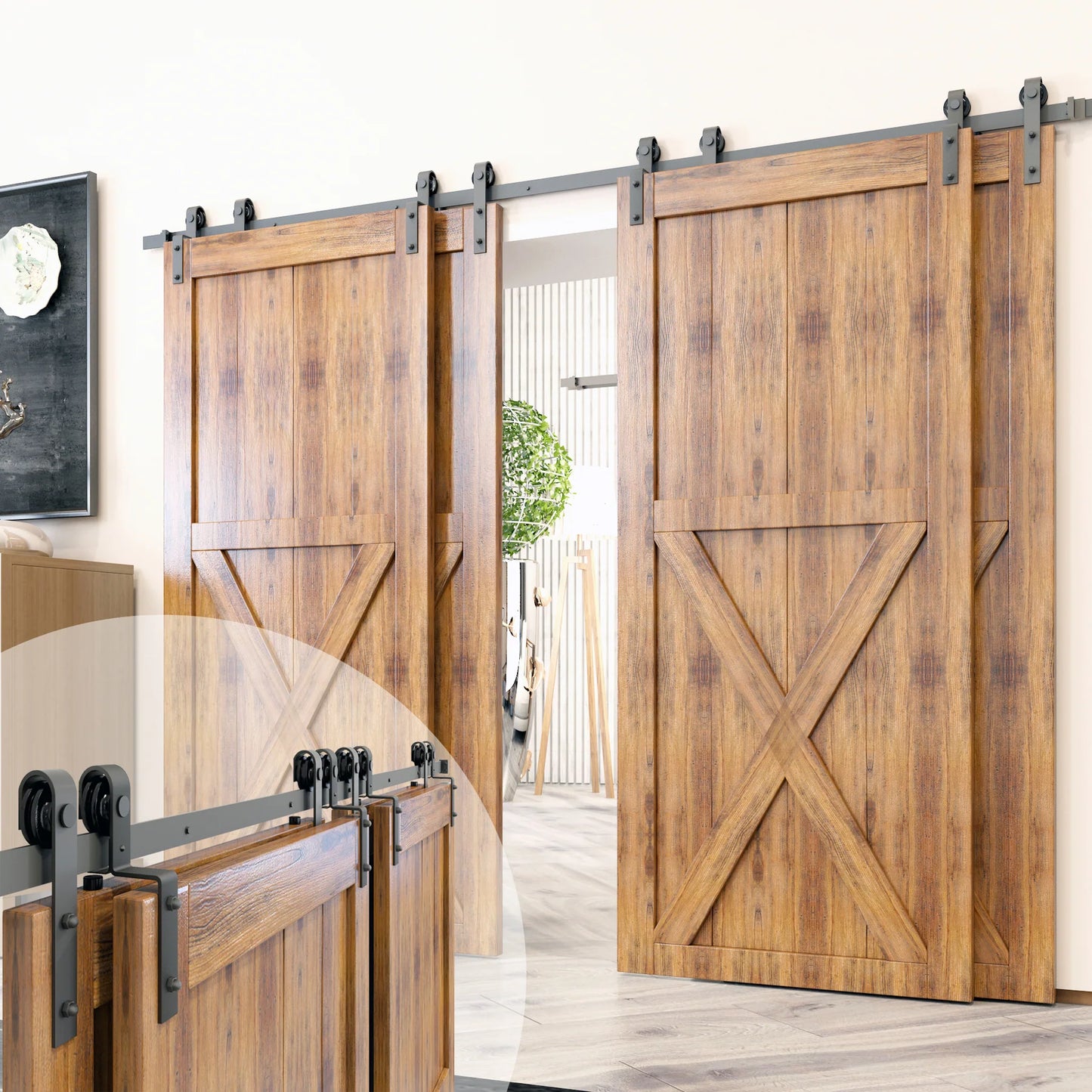 Bypass Barn Door Hardware