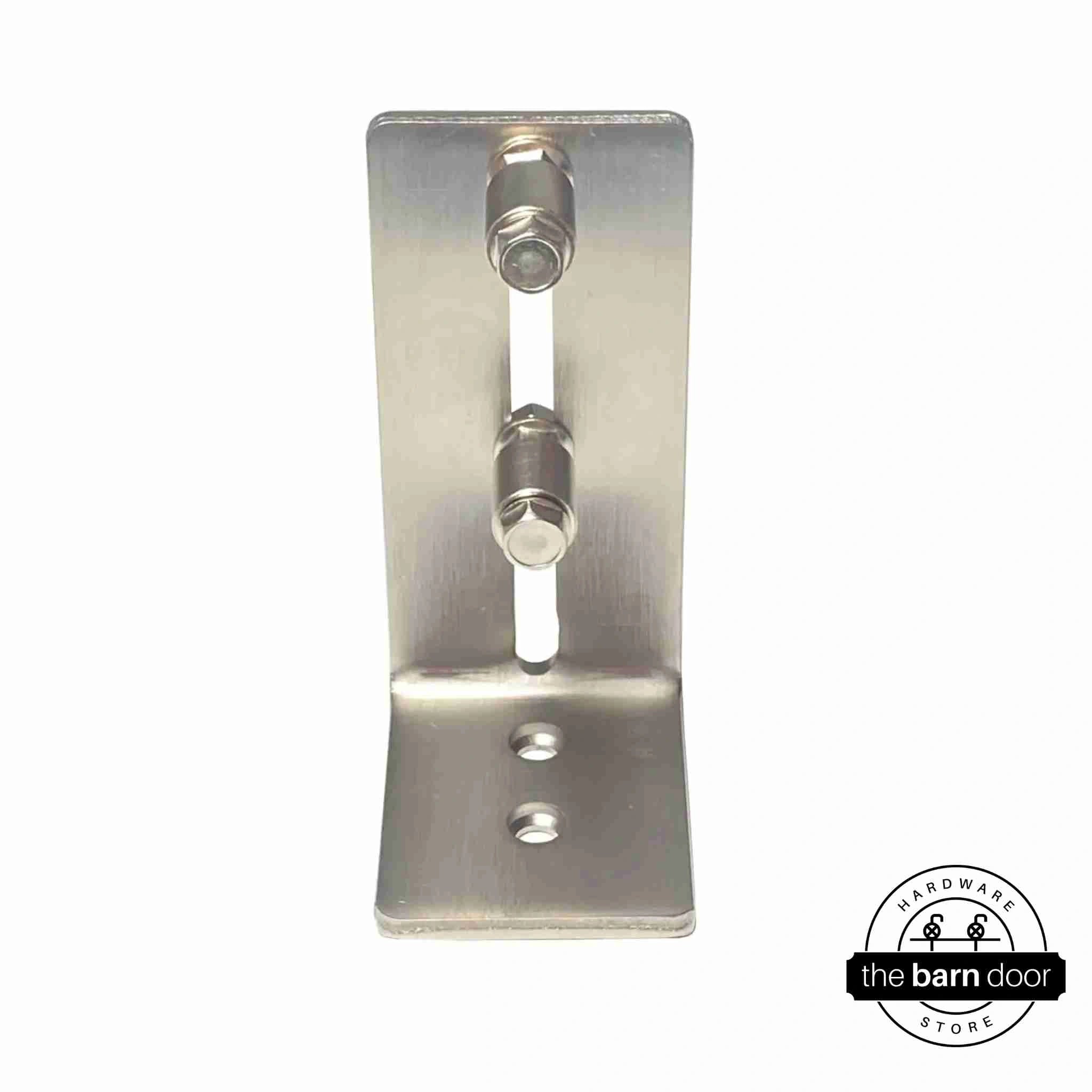 Brushed Nickel Wall Mount Floor Guide