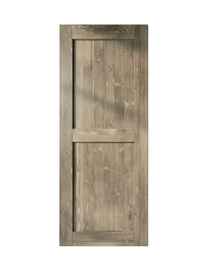 Classic Gray Barn Door