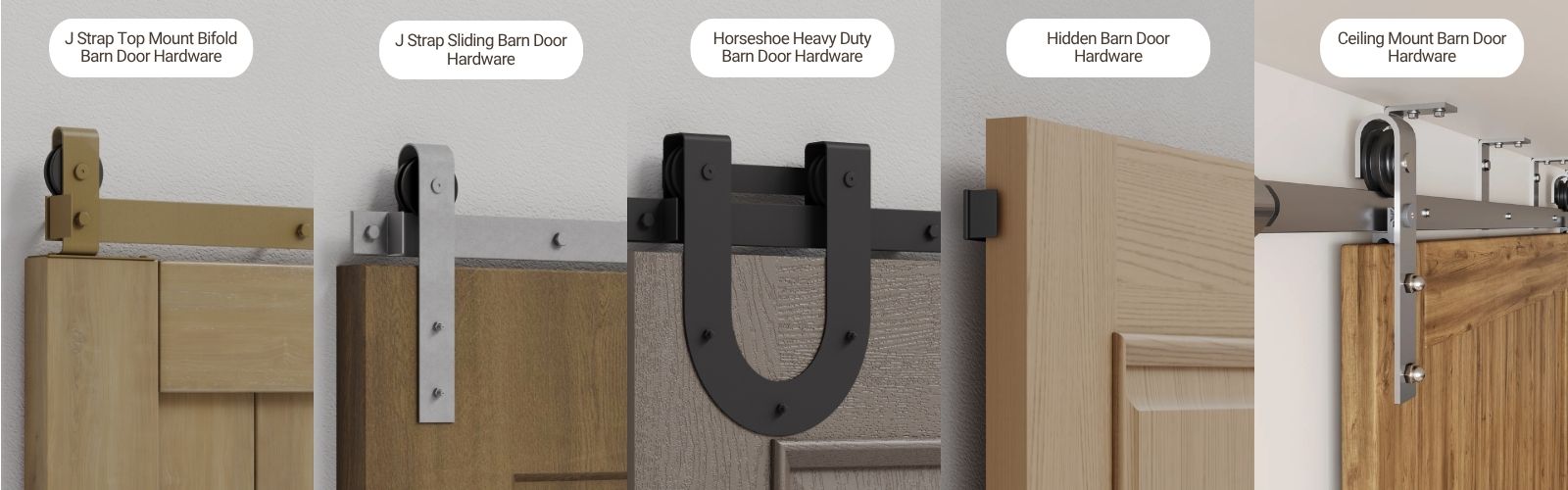 Custom Barn Door Hardware Selection
