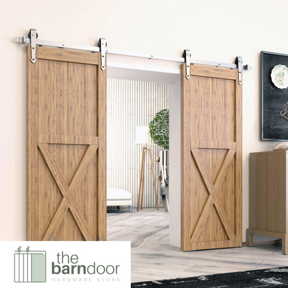 Double Door Barn Door Track