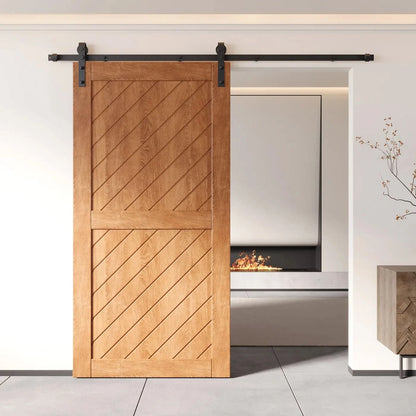 Early American Slanted Barn Door