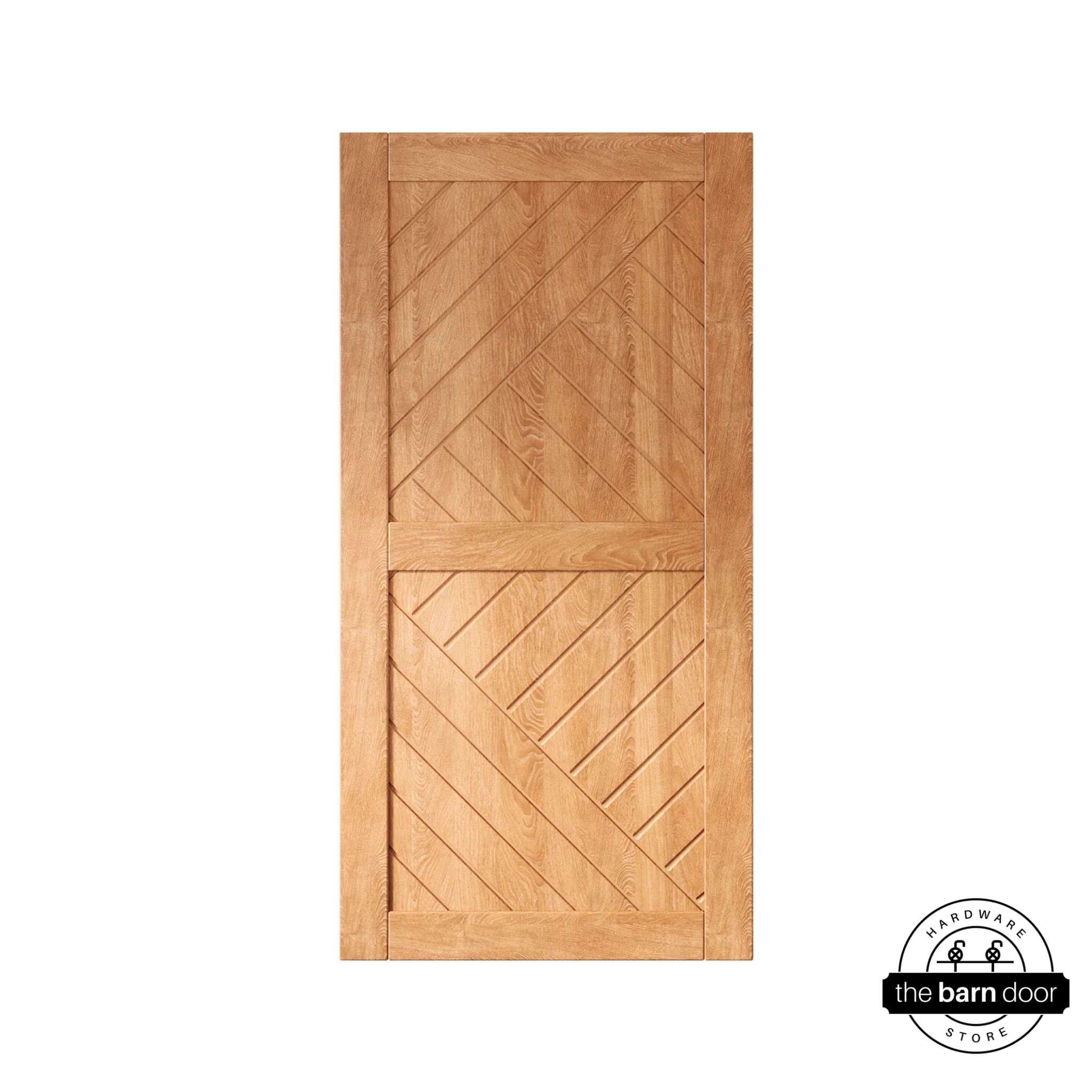 Early American Patterned Barn Door