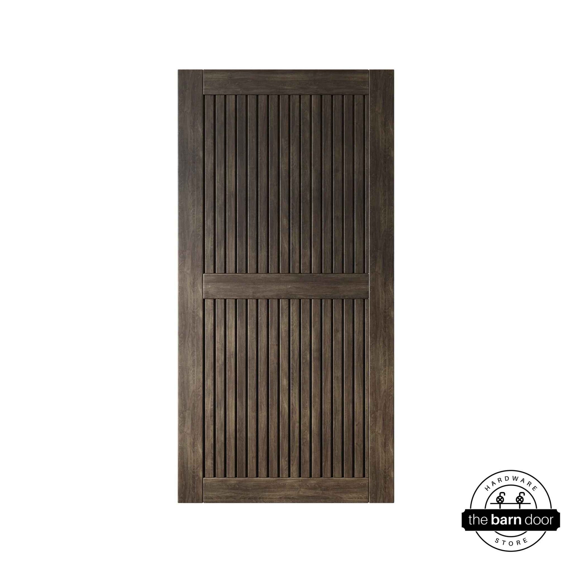 Ebony Vertical Slat DIY Barn Door