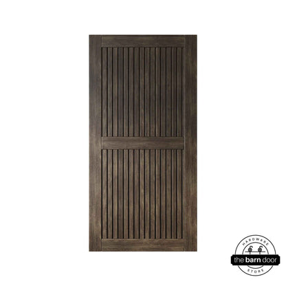 Ebony Vertical Slat DIY Barn Door