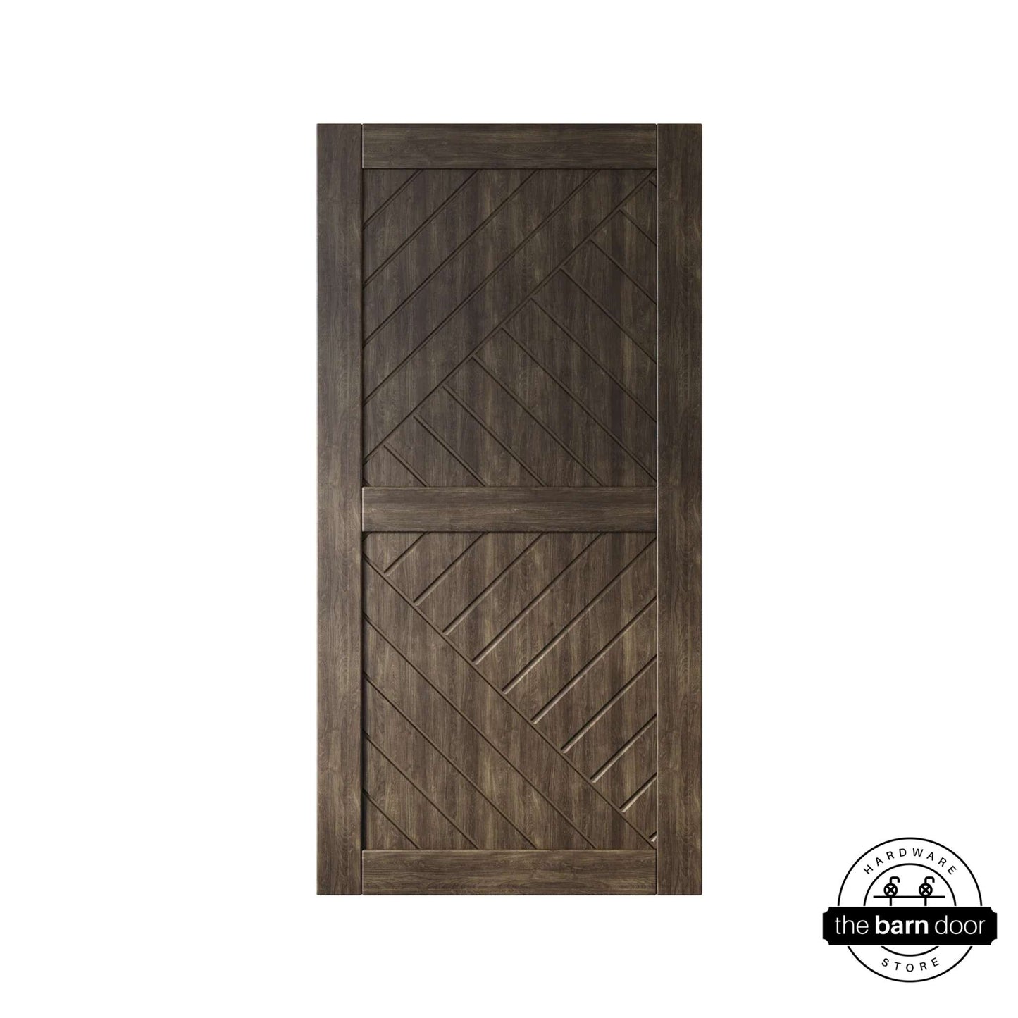 Ebony Patterned Barn Door