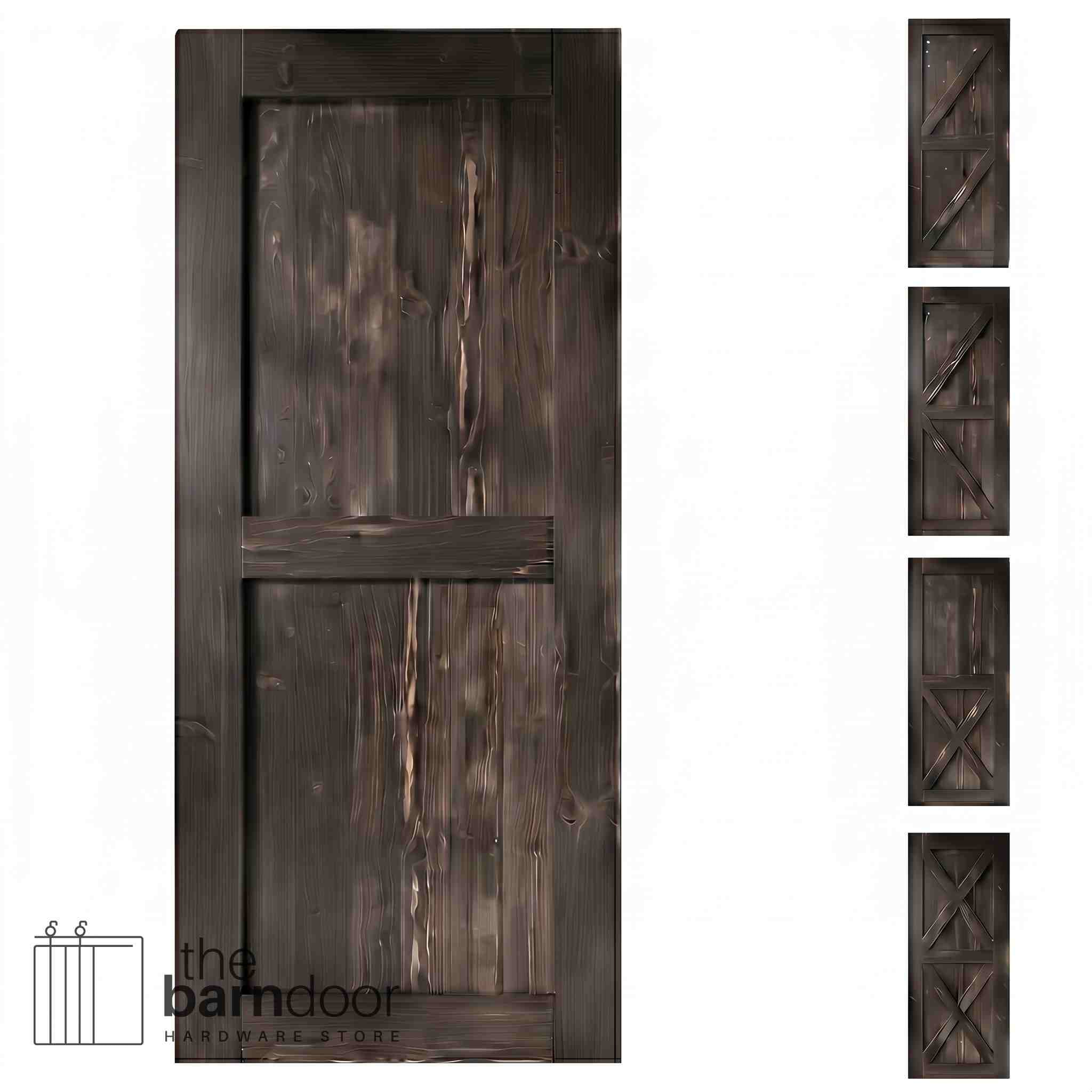 Ebony Barn Door