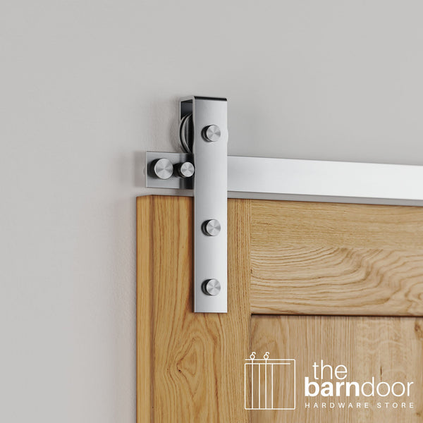 Stainless Steel Flat Top Strap Single Track Measurements