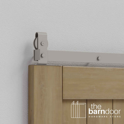 Flint Gray J Top Mount Bifold Hardware Kit