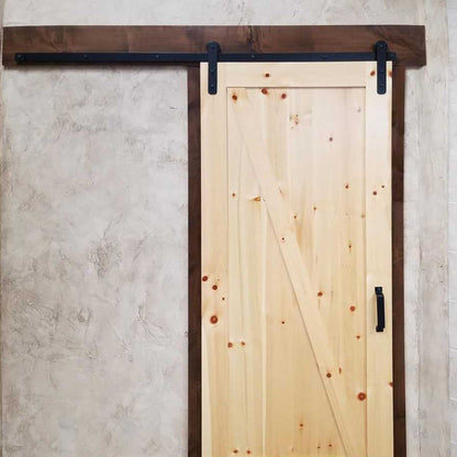 Single Door Barn Door Hardware