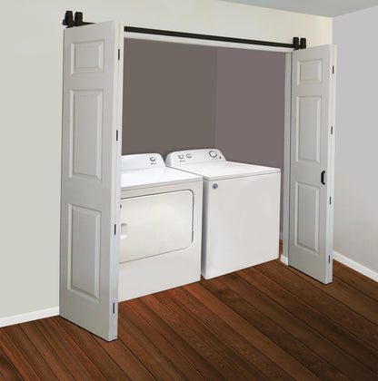 Bifold Barn Door for Laundry Room