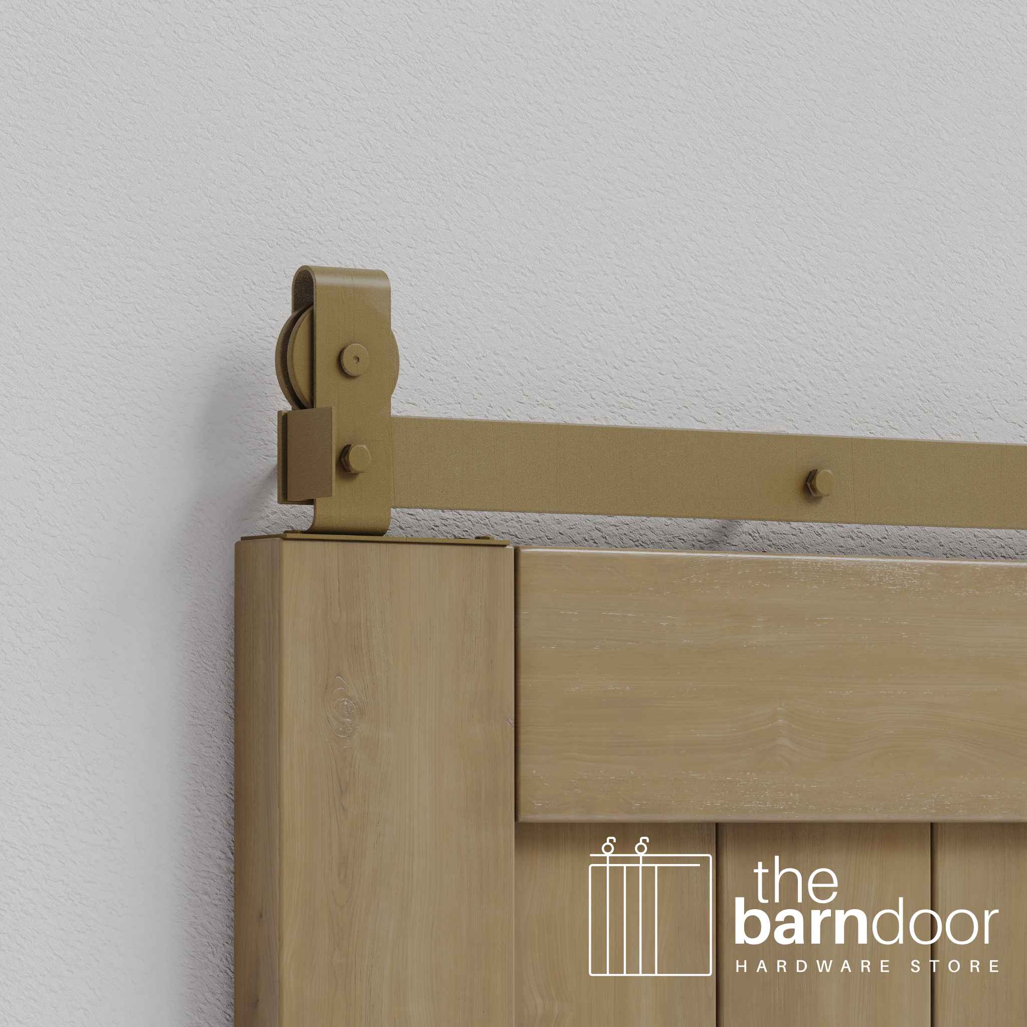 Jacobs Gold J Top Mount Bifold Hardware Kit