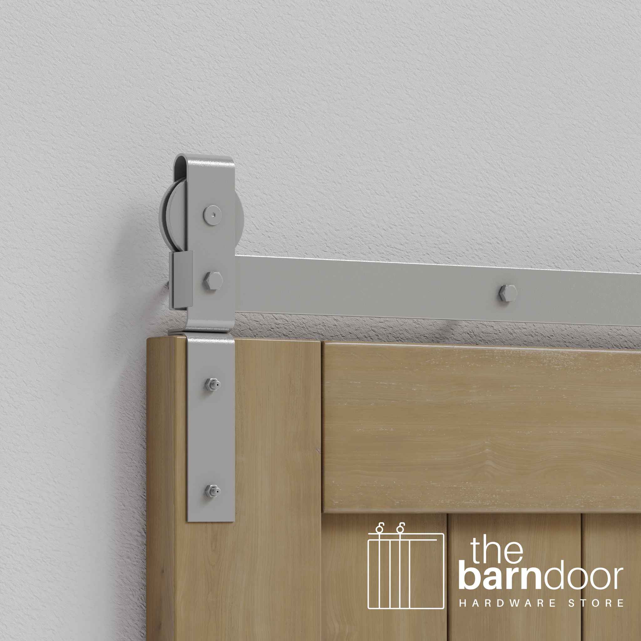 PC Chrome J Strap Bifold Hardware Kit