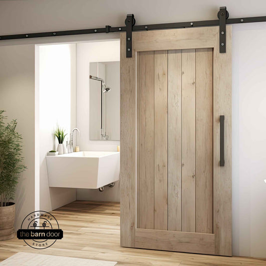 Vertical Plank Wood Barn Door