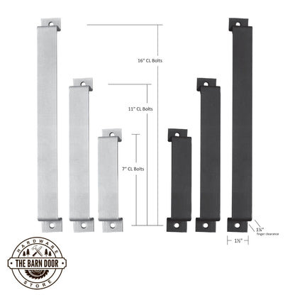 Barn Door Pull Handle Dimensions