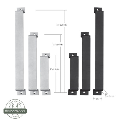 Barn Door Pull Handle Dimensions