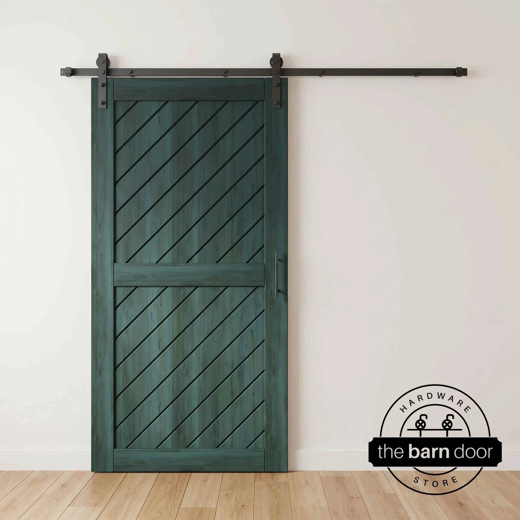 Royal Pine Slanted Barn Door